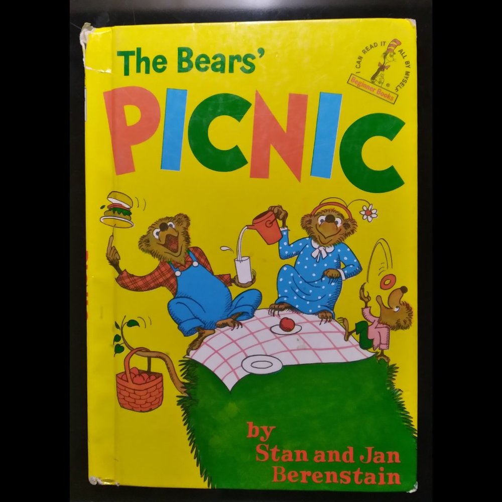 Berenstain Bears Original 1966 The Bears Picnic By Stan and Jan Berenstain